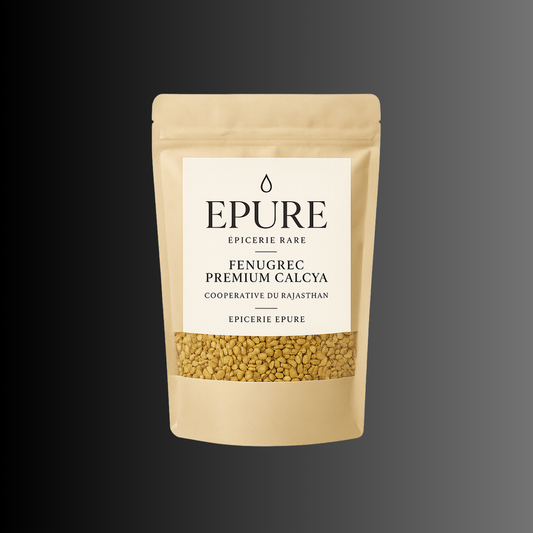 FENUGREC PREMIUM CALCYA – COOPÉRATIVE DU RAJASTHAN (INDE)