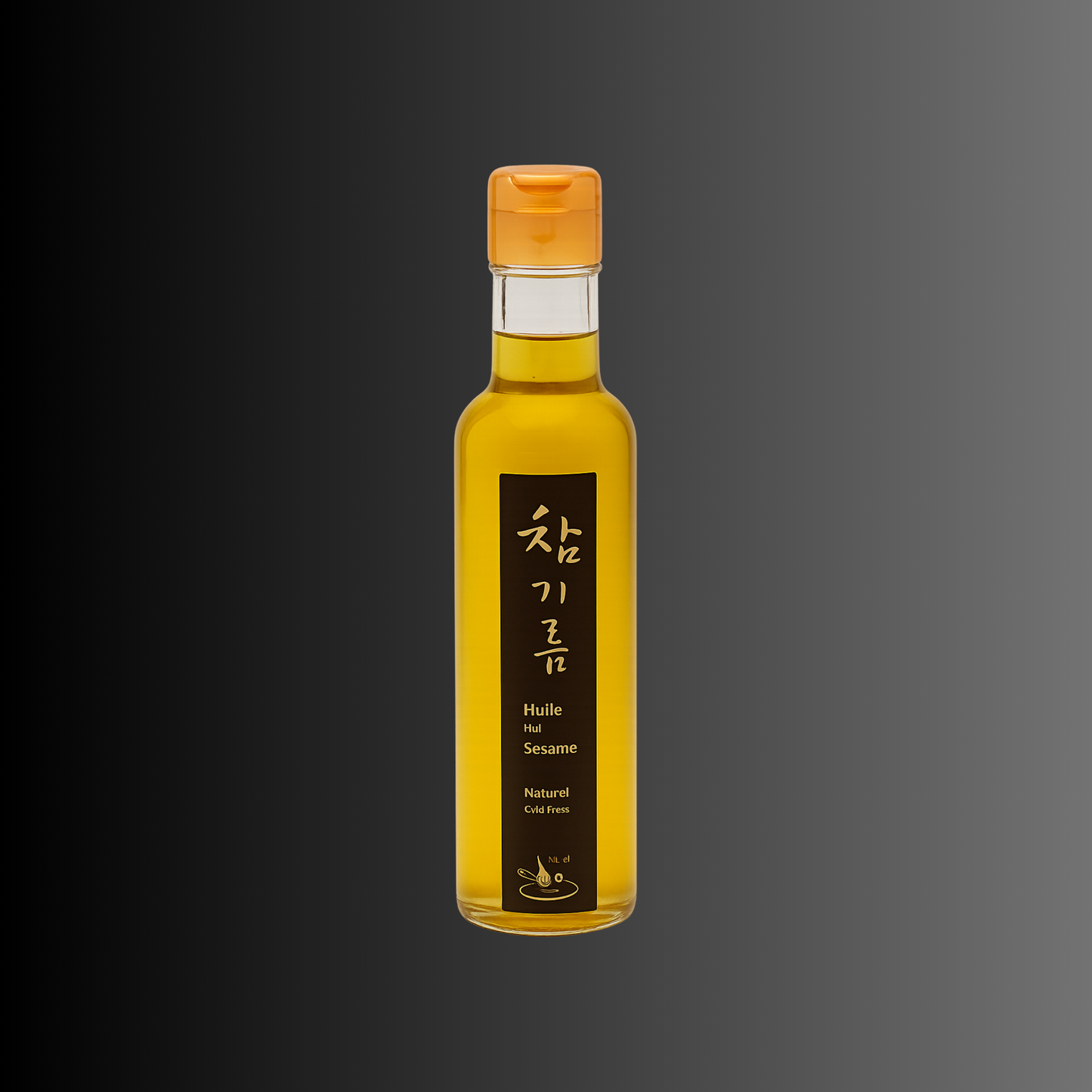 HUILE DE SÉSAME “OR” – TAEBAEK AGRICULTURAL (CORÉE DU SUD) 180 ML