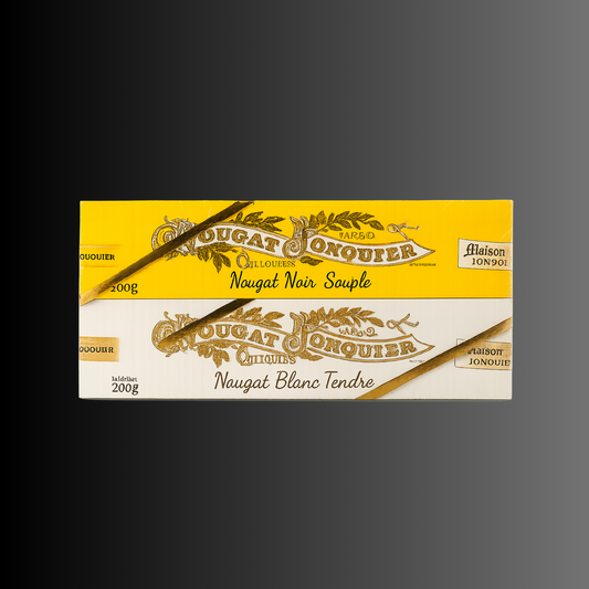 NOUGAT BLANC & NOIR DE PROVENCE – MAISON JONQUIER ( FRANCE )