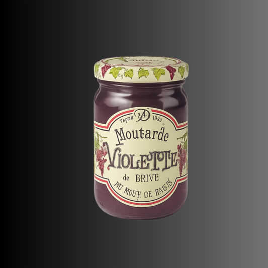 MOUTARDE VIOLETTE DE BRIVE – MAISON  DENOIX (CORREZE - FRANCE) 200 g