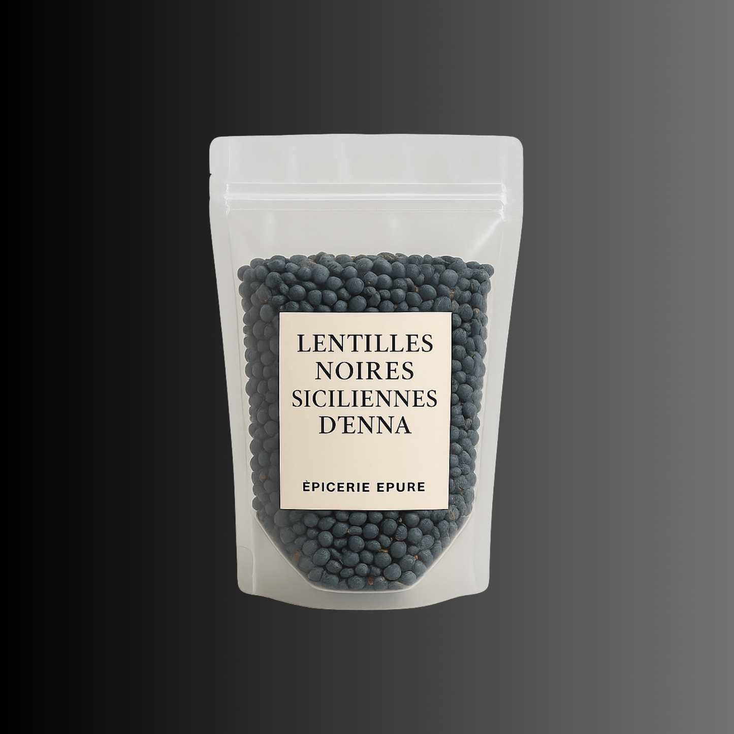 LENTILLES NOIRES SICILIENNES D’ENNA – "Gustosi Sentieri" (ITALIE)